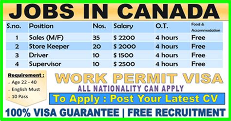 apknoon canada|food packaging job, free visa ticket jobs .